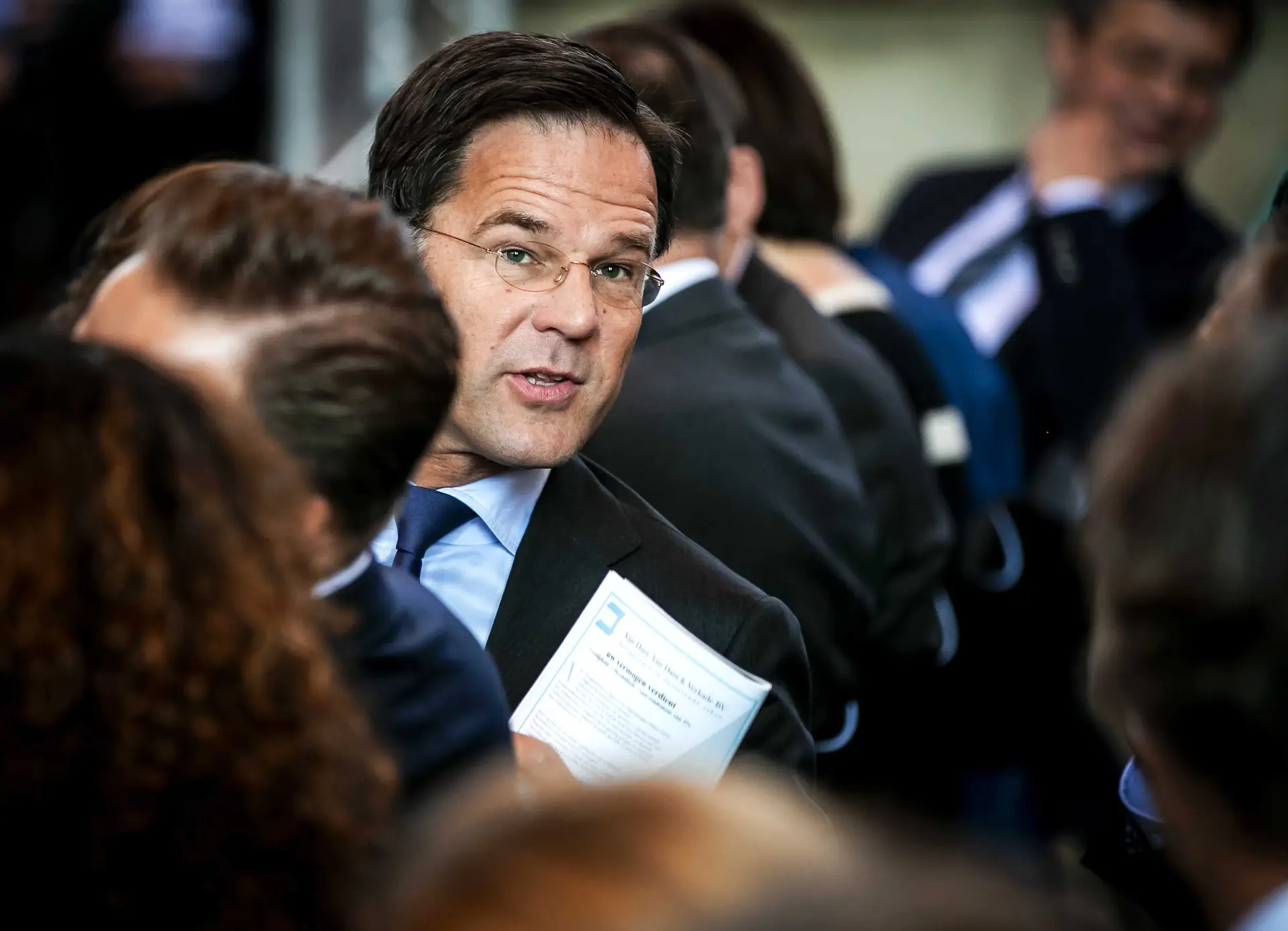 Primeiro-ministro holandês Mark Rutte