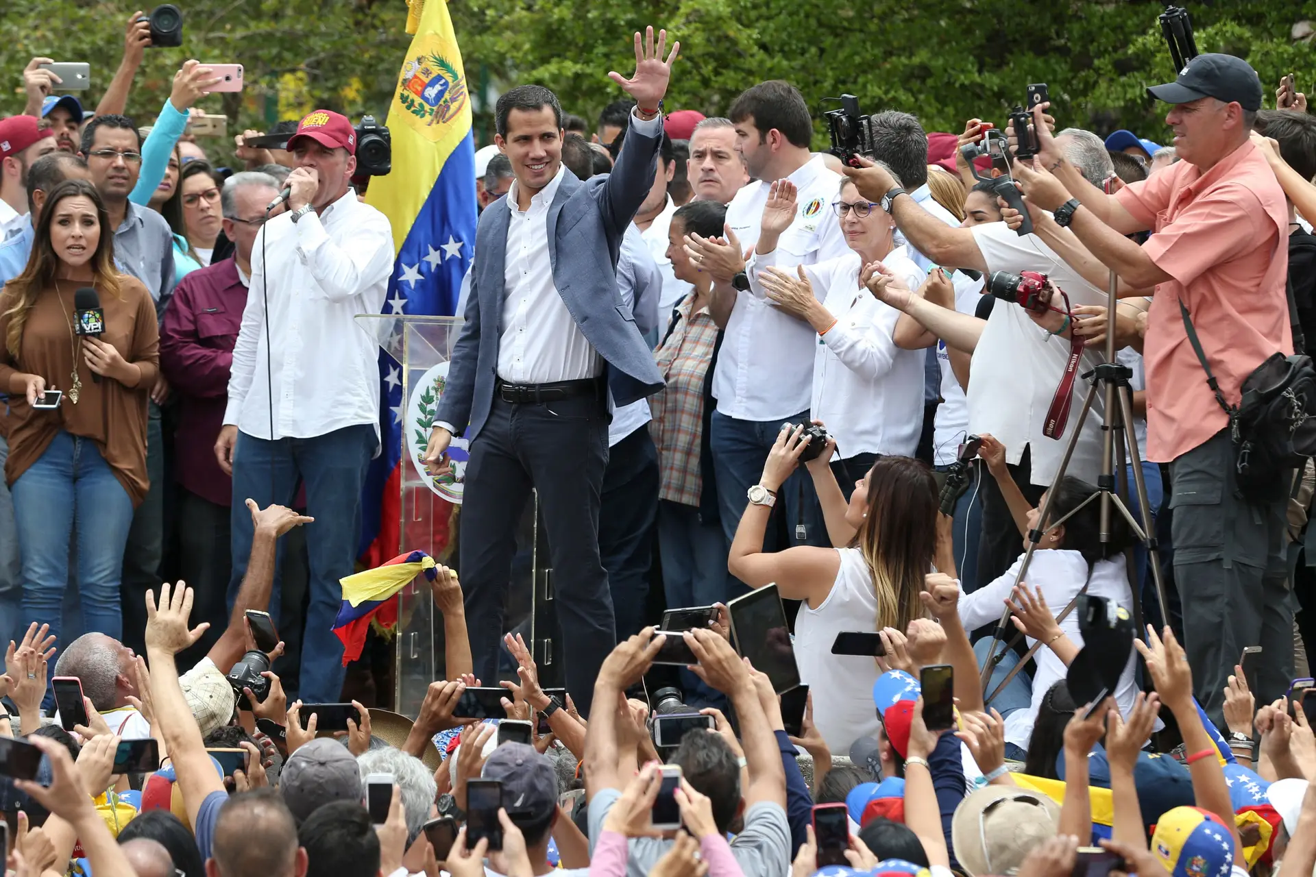 Venezuela: Guaidó apela a protestos diários nas ruas para mostrar ao mundo determinação