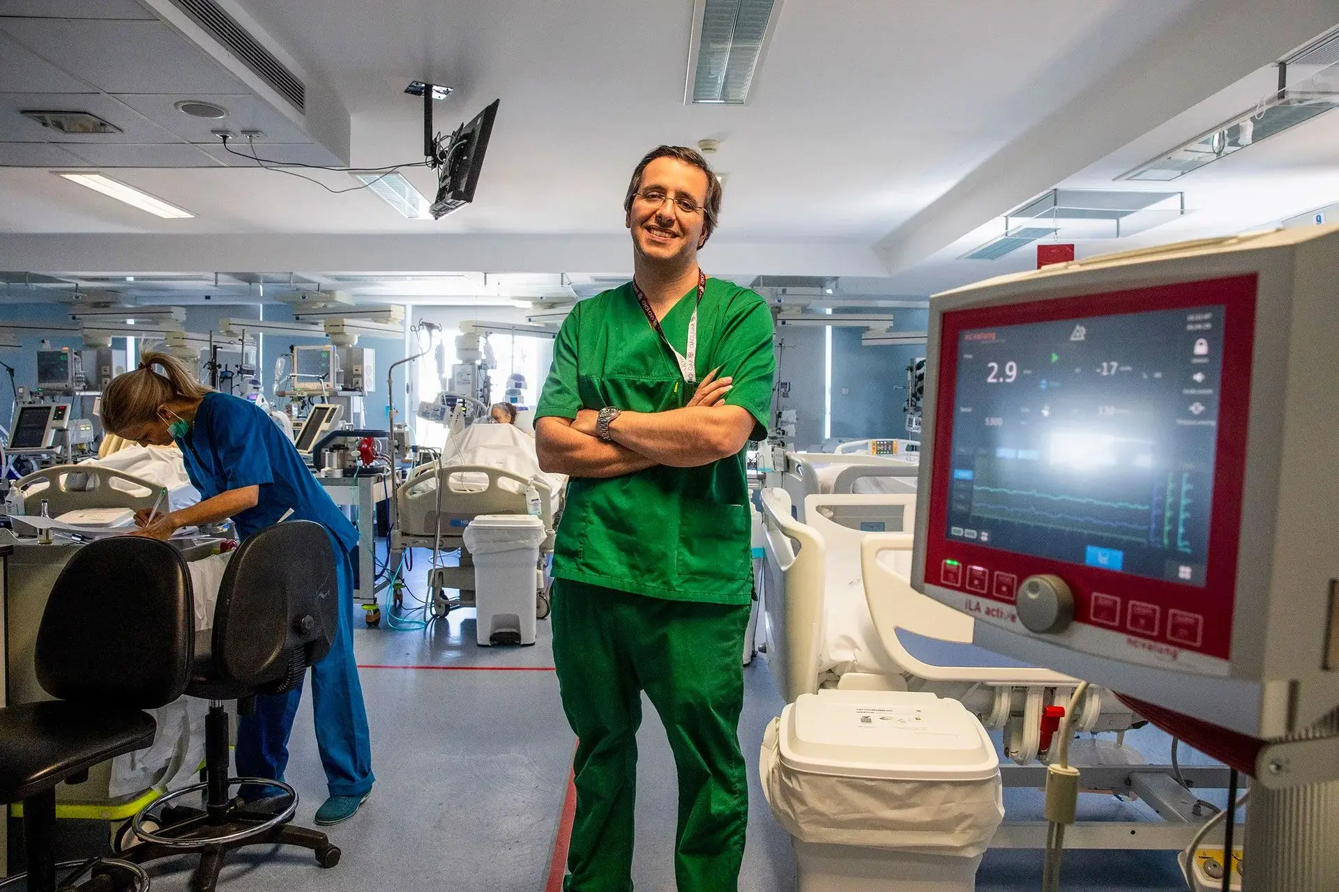 Roberto Roncon no São João, numa foto tirada antes do início da pandemia
