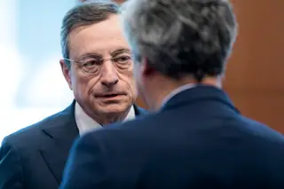 Draghi: “Riscos continuam no sentido descendente”