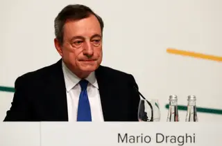 O presidente do Banco Central Europeu animou os mercados ao admitir novos estímulos do BCE <span class="creditofoto">Foto Ints Kalnins / Reuters</span>