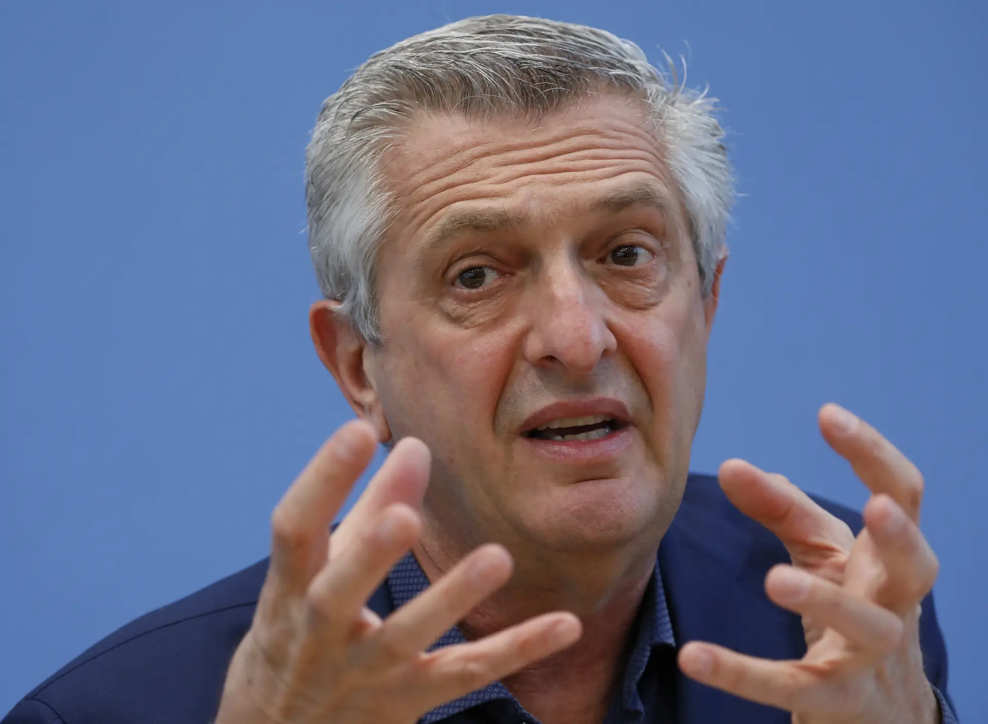 O Alto Comissário das Nações Unidas para os Refugiados, Filippo Grandi
