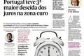 Portugal teve 3ª maior descida dos juros na zona euro 