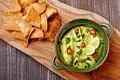 Guacamole com nachos