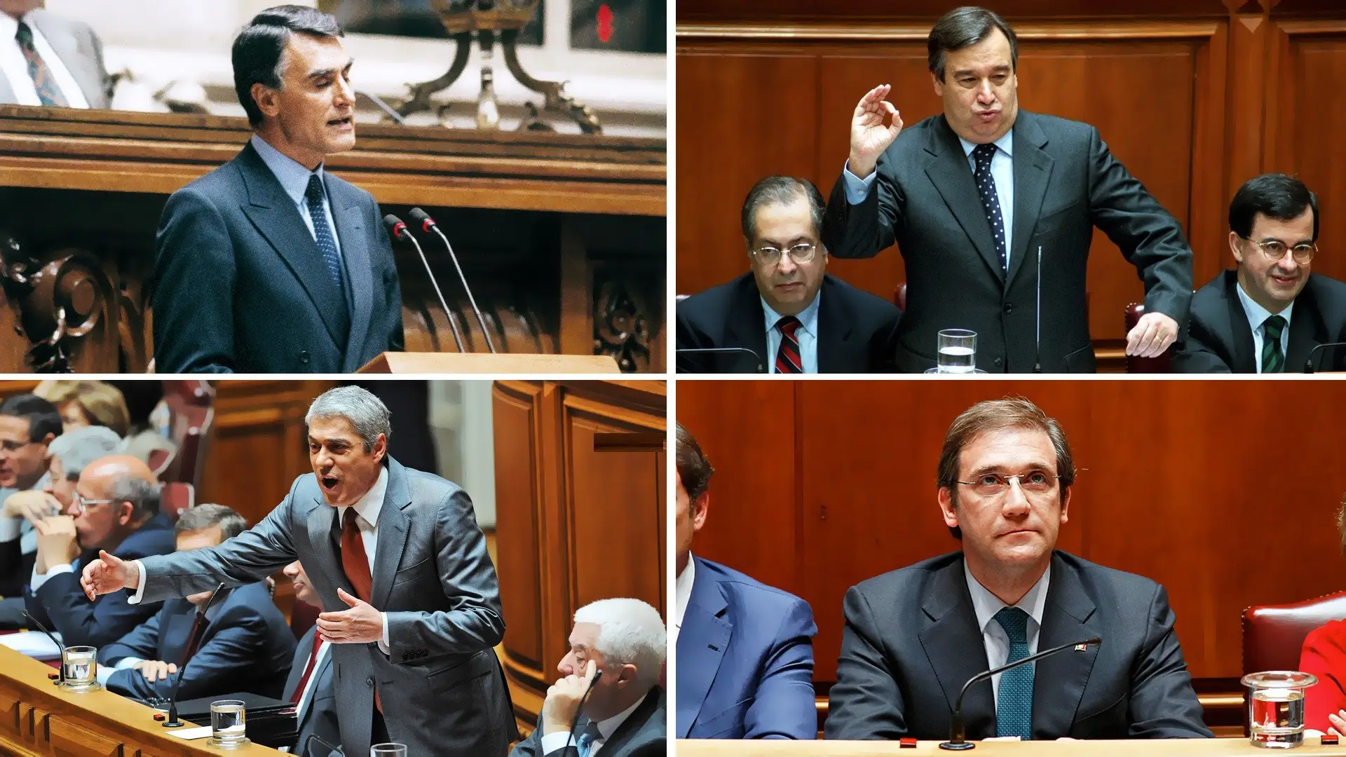 Cavaco, Guterres, Sócrates e Passos: quando o “estado da nação” anunciava o fim
