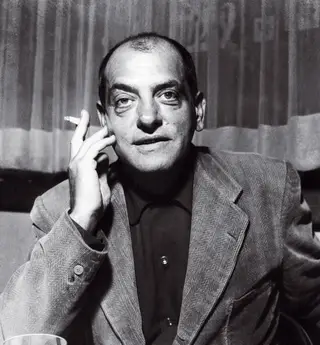 <span class="arranque">Auge</span> Luis Buñuel em 1954, durante o seu período mexicano