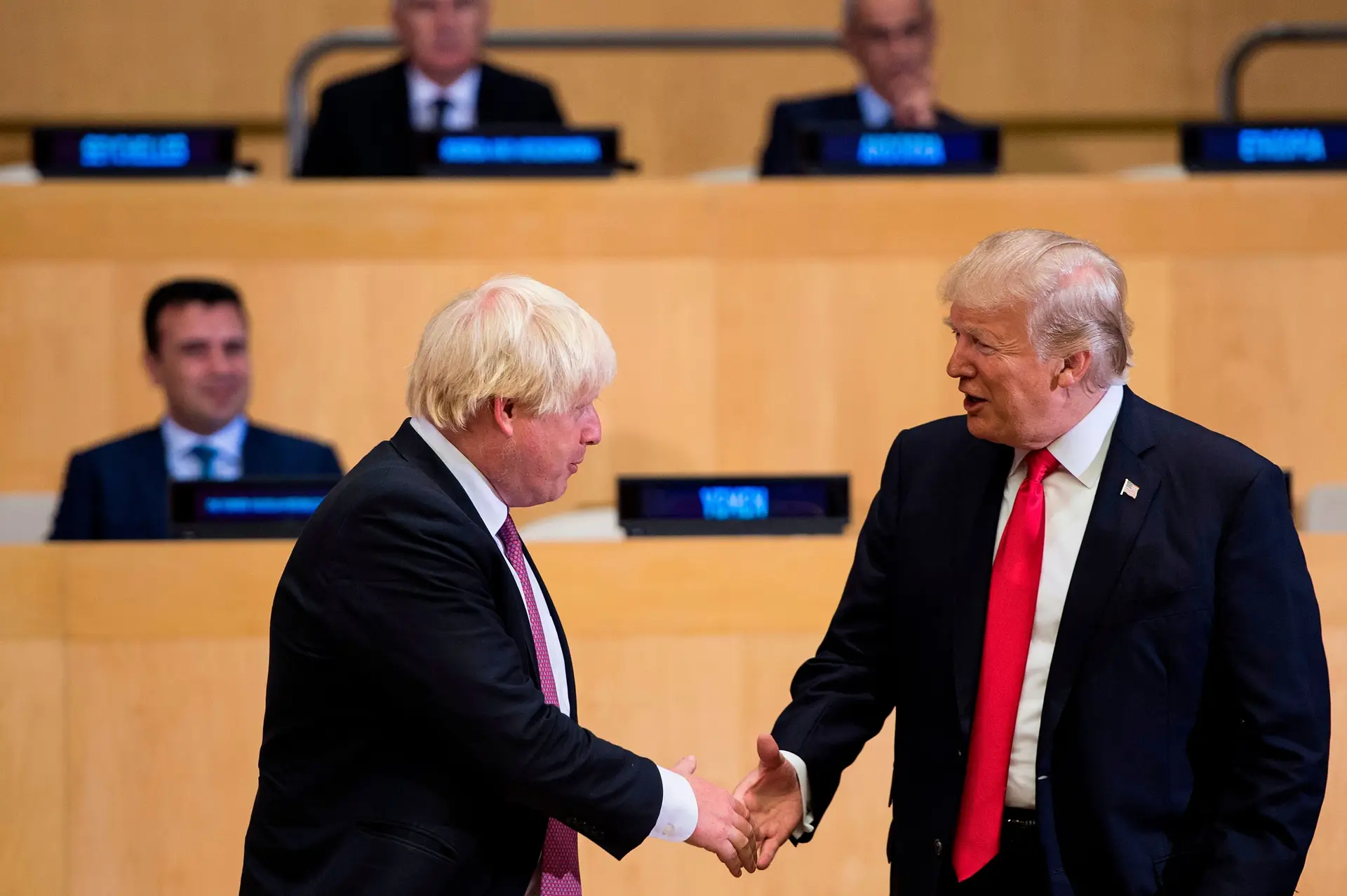 Trump falou com Boris Johnson e diz que ele será um “super primeiro-ministro”
