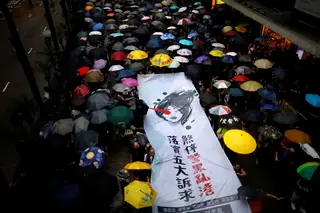 Milhares de pessoas nas ruas de Hong Kong. Este é o 11º fim de semana de protestos