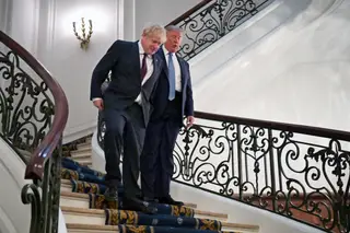 Trump diz que Boris Johnson é "o homem certo" para o Brexit