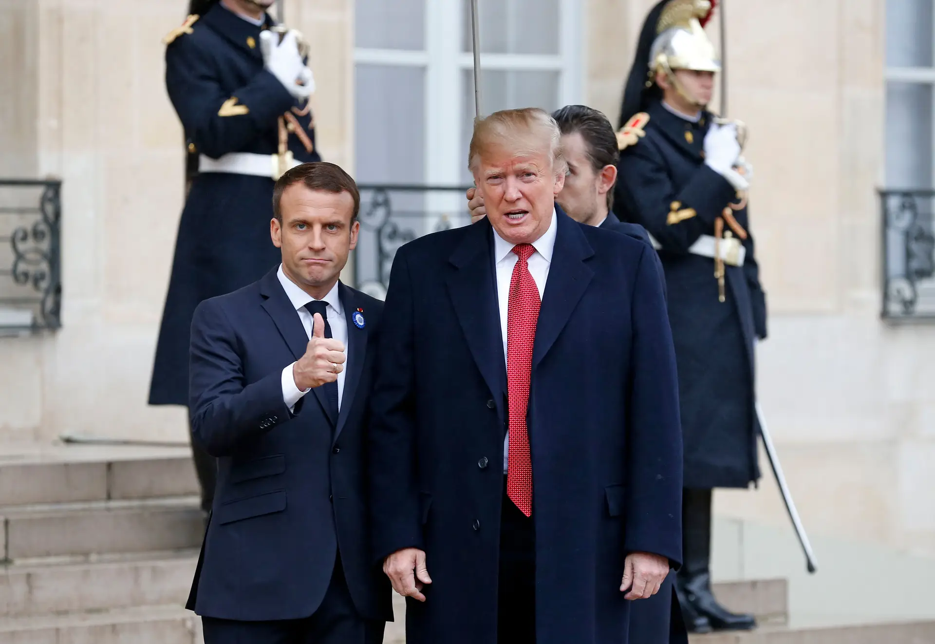 G7. Trump diz que Macron “pediu aprovação” para se encontrar com ministro iraniano