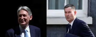 Philip Hammond e David Gauke <span class="creditofoto">Foto Reuters</span>