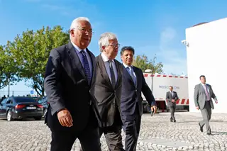 António Costa e o ministro Eduardo Cabrita mantiveram a confiança em Artur Neves até o secretário de Estado se ter sentido obrigado a demitir-se <span class="creditofoto">Foto António Pedro Santos / Lusa</span>