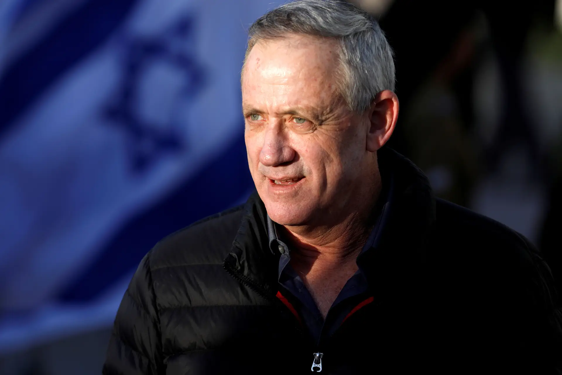 O antigo general Benny Gantz, líder da coligação centrista Azul e Branco, é forte candidato a primeiro-ministro 