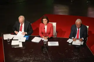 Em duas horas de debate a seis, quem atacou mais foi...