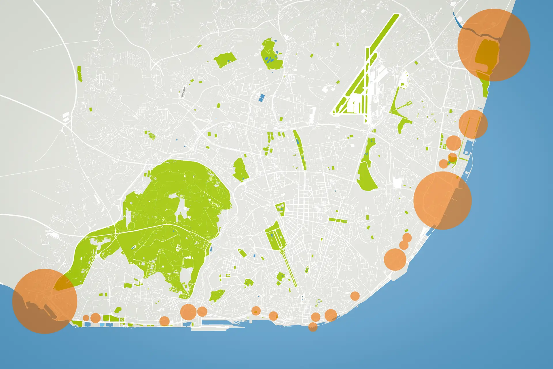 A nova vaga da frente ribeirinha