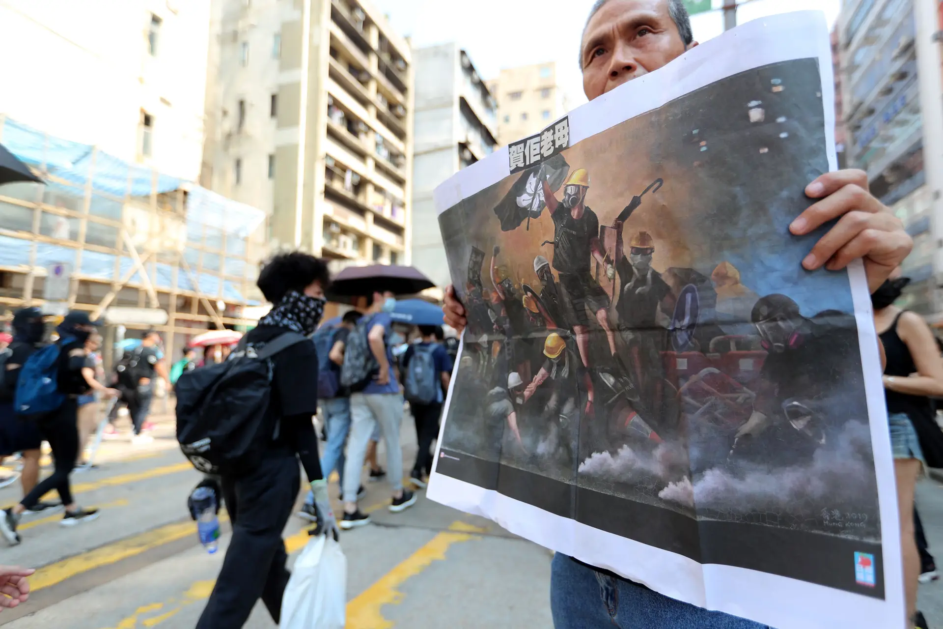 Hong Kong mergulha no caos e na violência [galeria]