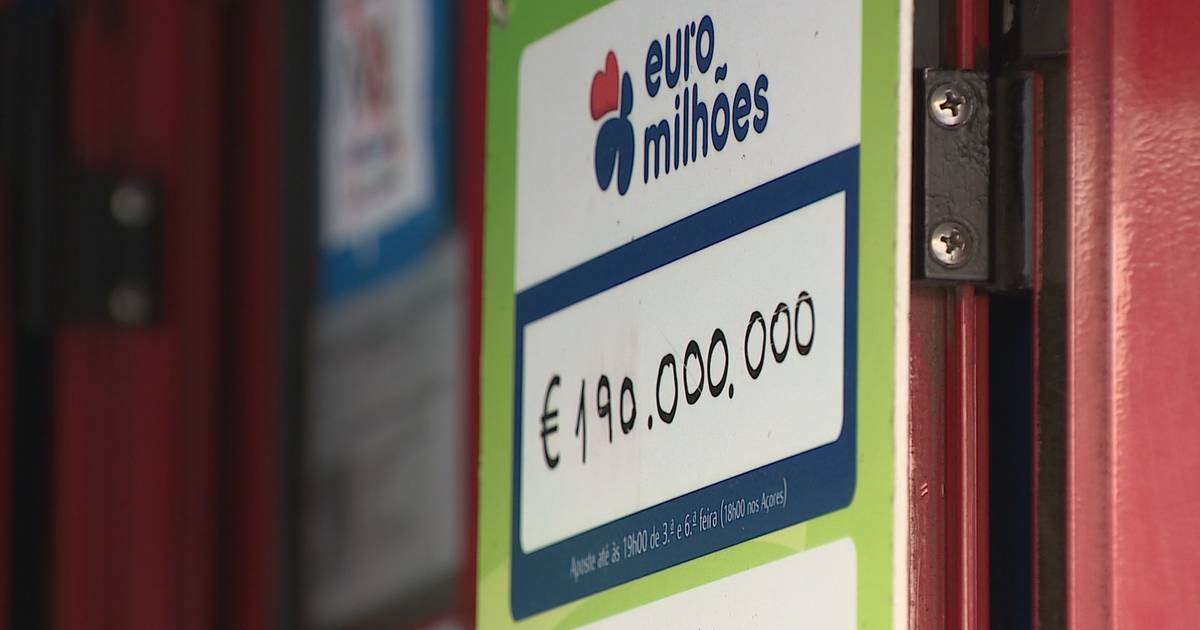 'Jackpot' do Euromilhões saiu em Portugal: vencedor ganhou quase 214 milhões de euros