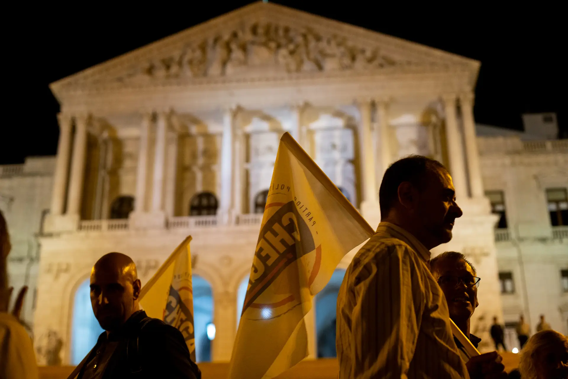 O partido antissistema Chega ao Parlamento