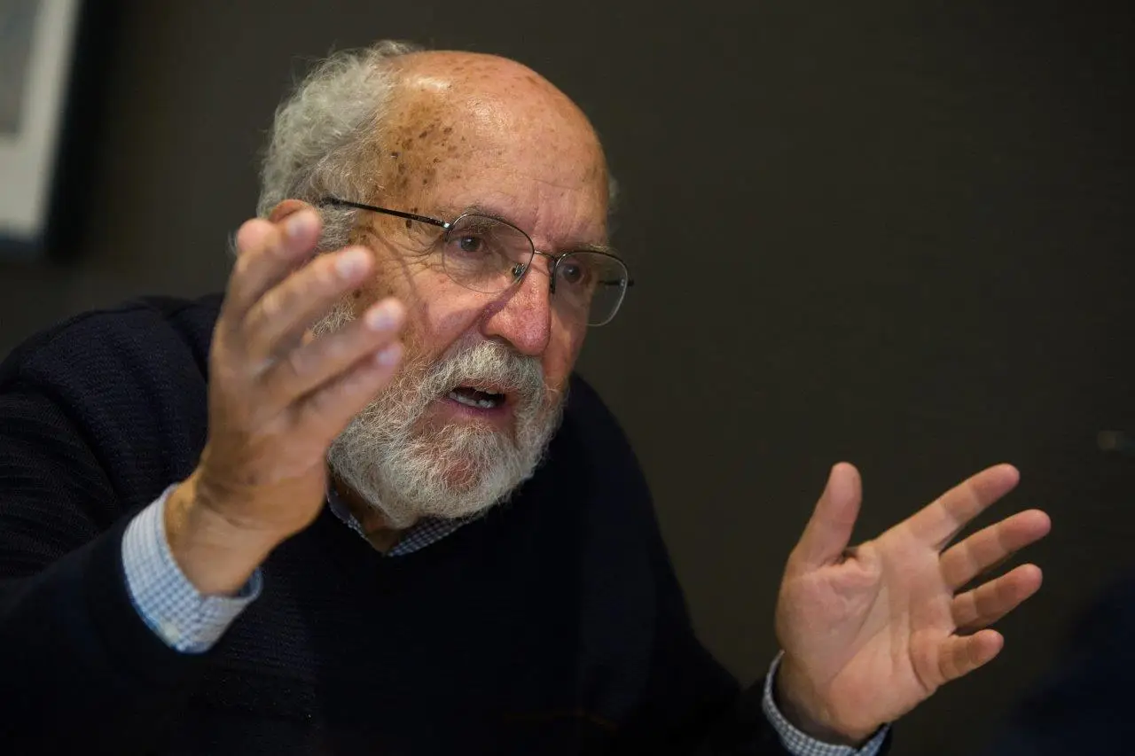 Michel Mayor, Nobel da Física, fotografado em novembro no Porto, onde particiou no Fórum do Futuro