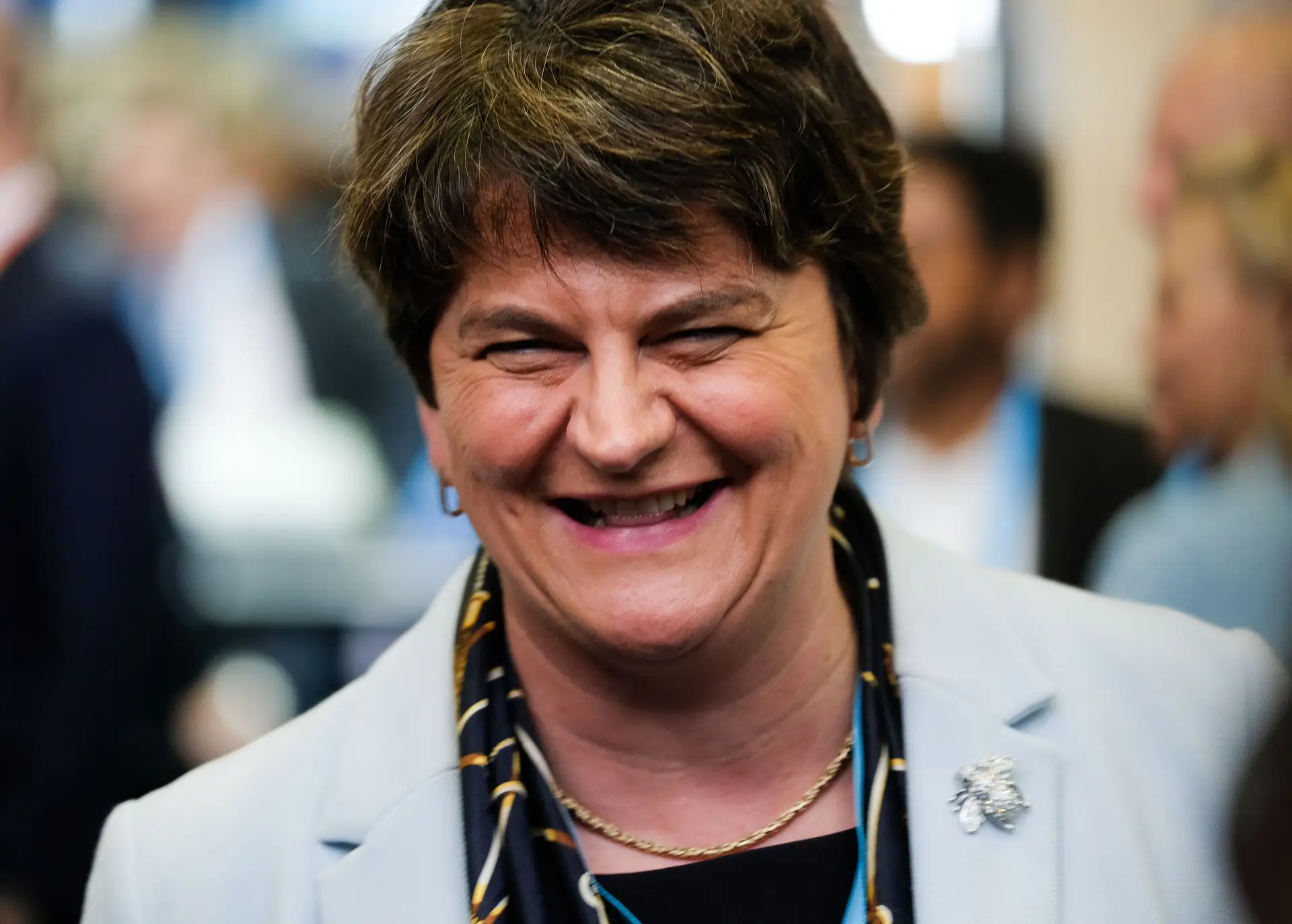 Arlene Foster, líder do Partido Unionista Democrático