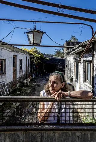 A mulher acusada de ter feito uma queimada que degenerou em grande incêndio <span class="creditofoto">Foto TIAGO PEREIRA SANTOS</span>