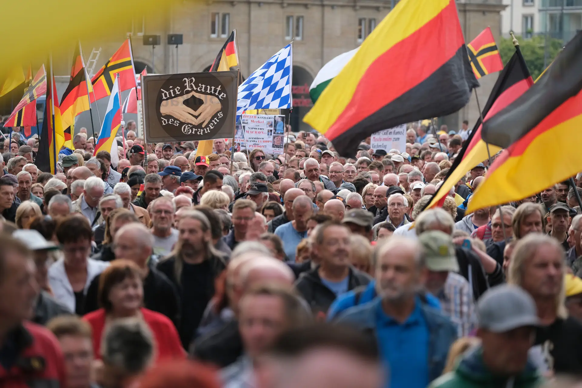 Dresden é considerada o berço do movimento anti-Islão Pegida
