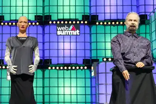 O estranho momento dos robôs no dia em que nos pediram para amá-los: Web Summit, dia 2