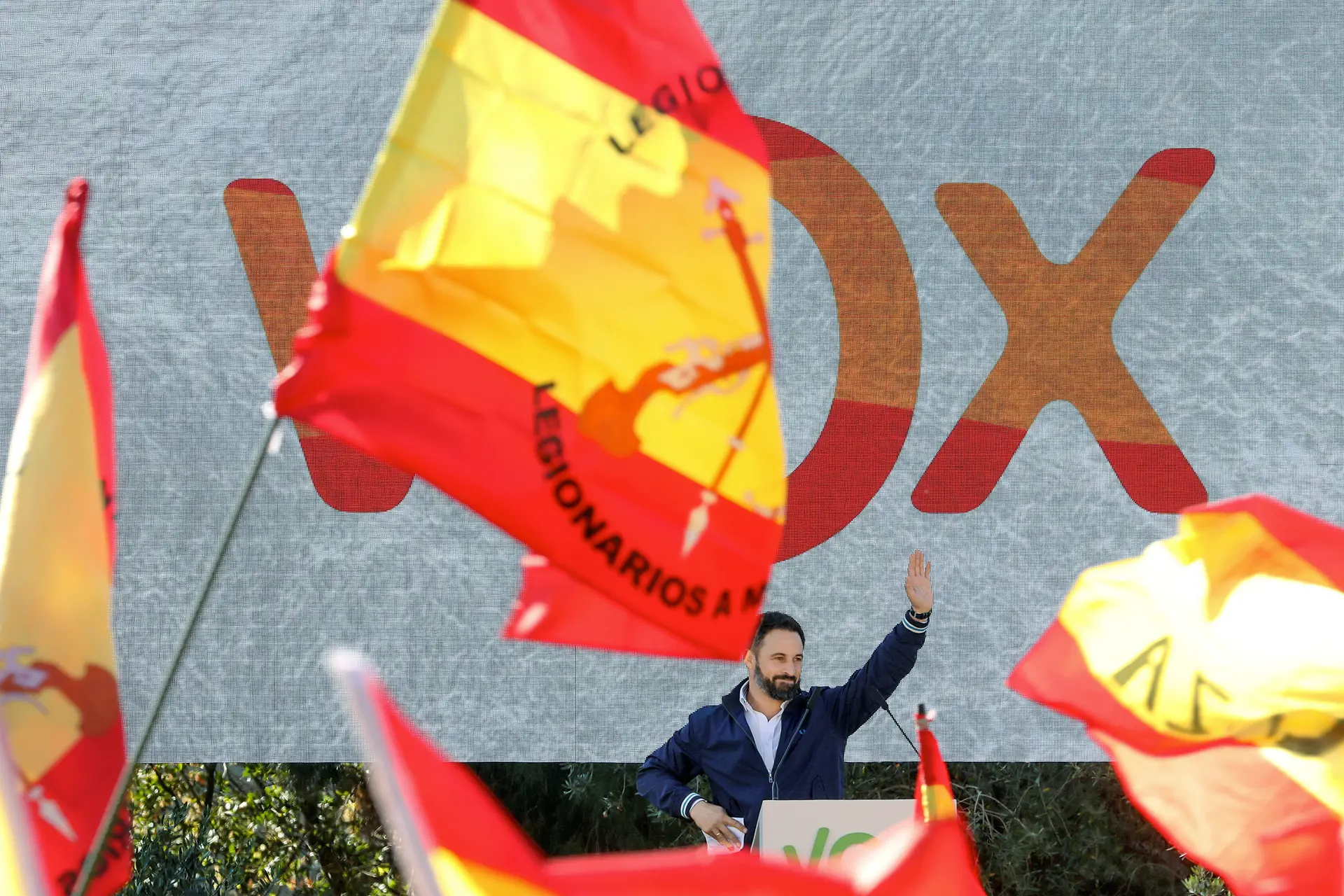 Santiago Abascal, líder do Vox