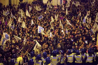 Sete partidos vão à manifestação dos polícias, Chega incluído. PS e PSD de fora