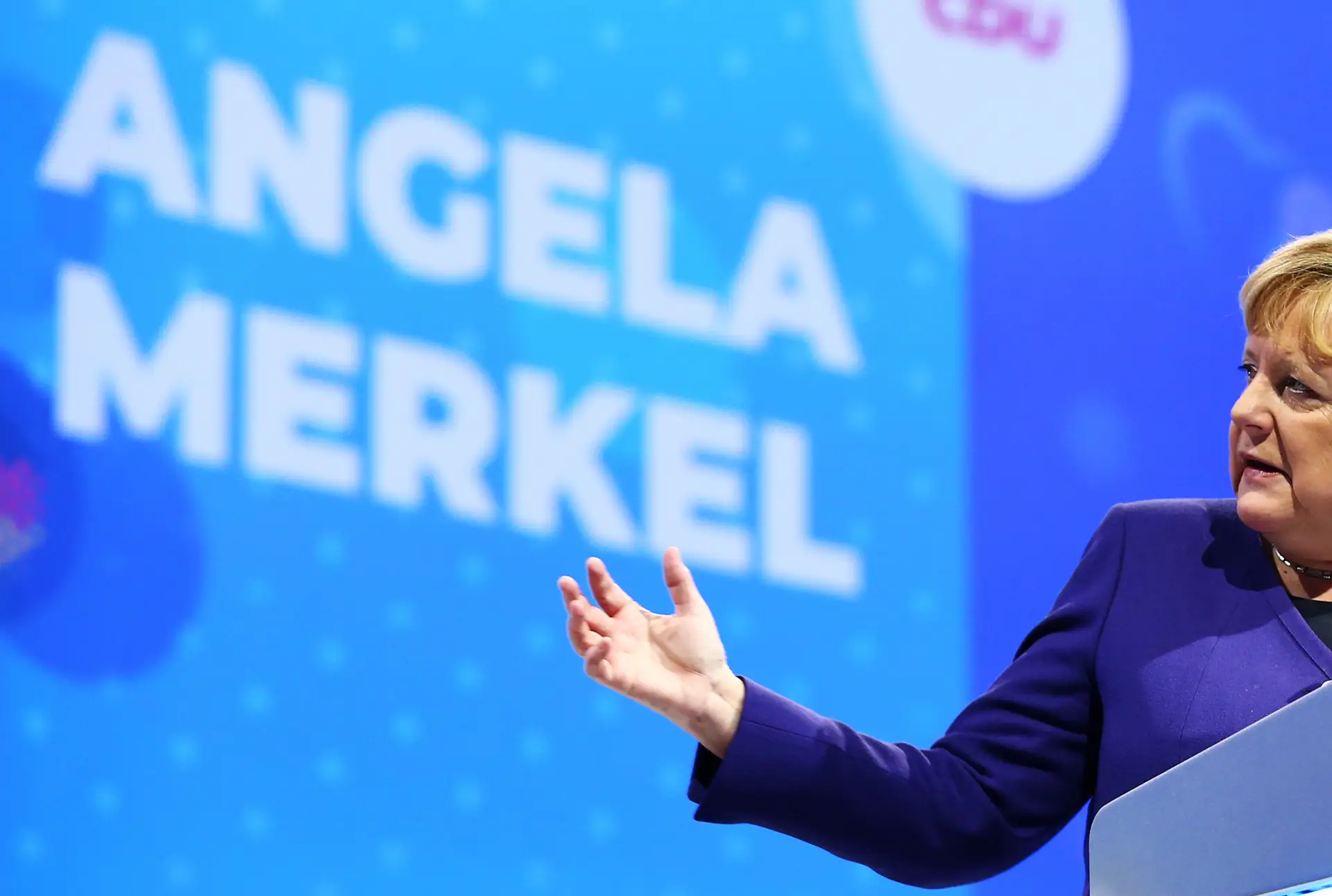 Angela Merkel, chanceler do Governo da Alemanha