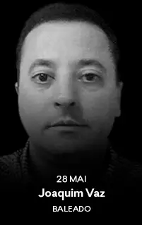 Joaquim Vaz, vítima de violência doméstica, baleado aos 46 anos em Amarante