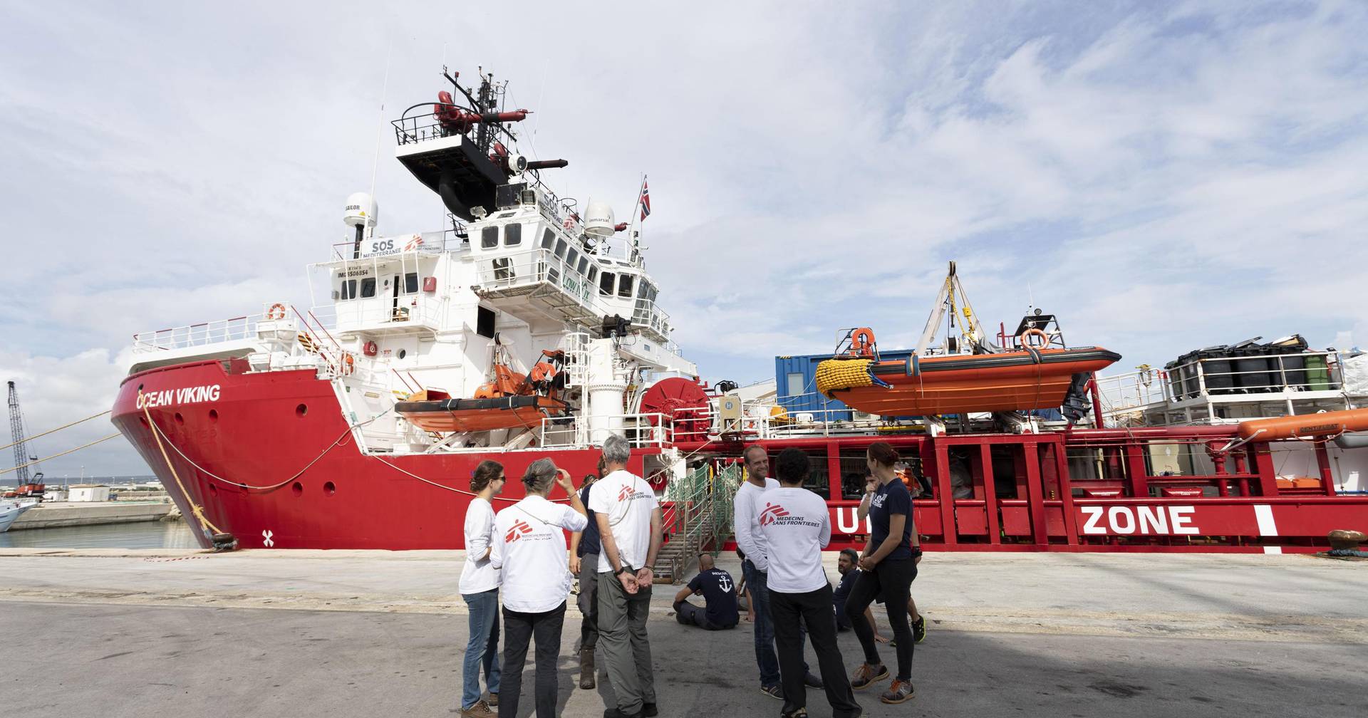 Os navios de resgate podem ser 