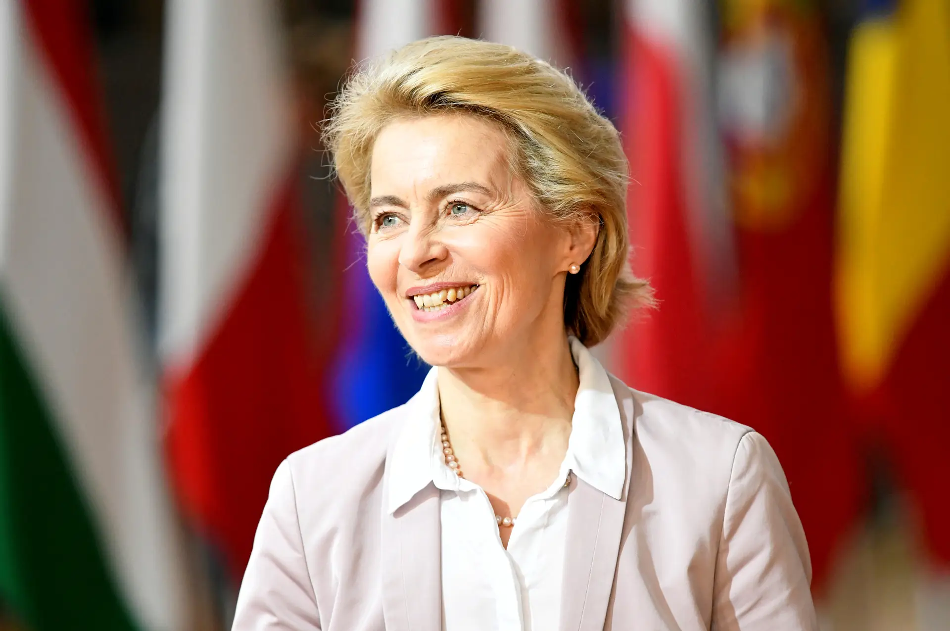 A presidente eleita da Comissão Europeia, Ursula Von der Leyen
