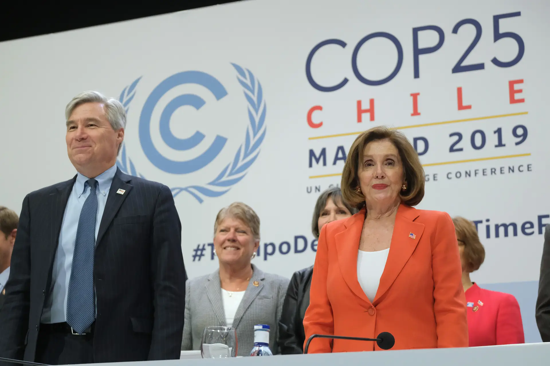 COP25. Nancy Pelosi manifesta apoio do povo dos EUA à cimeira do clima