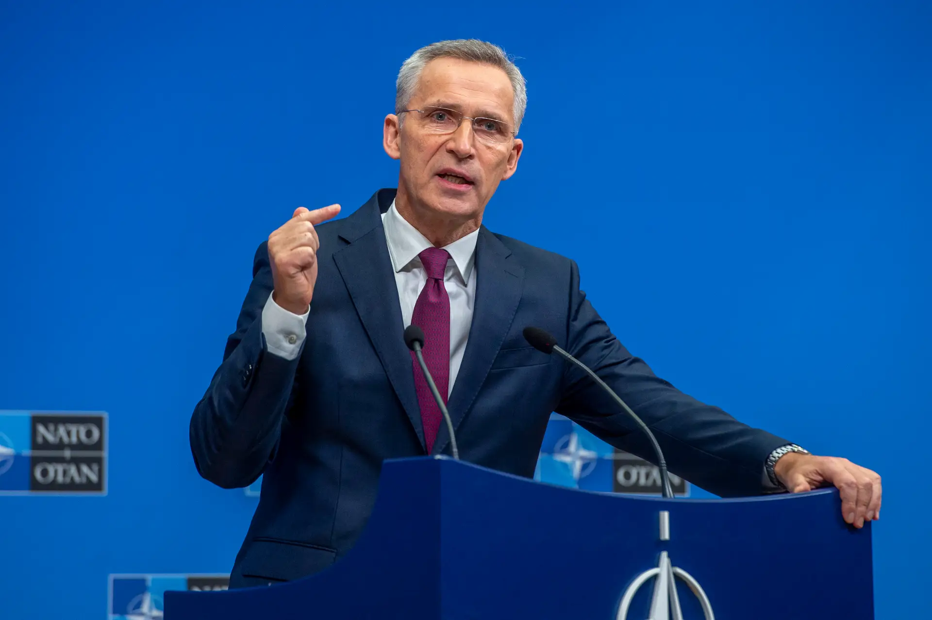 Jens Stoltenberg, secretário-geral da NATO