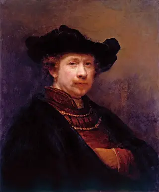  Um autorretrato de Rembrandt datado de 1642 <span class="creditofoto">Royal Collection Trust/Her Majesty Queen Elizabeth II</span>
