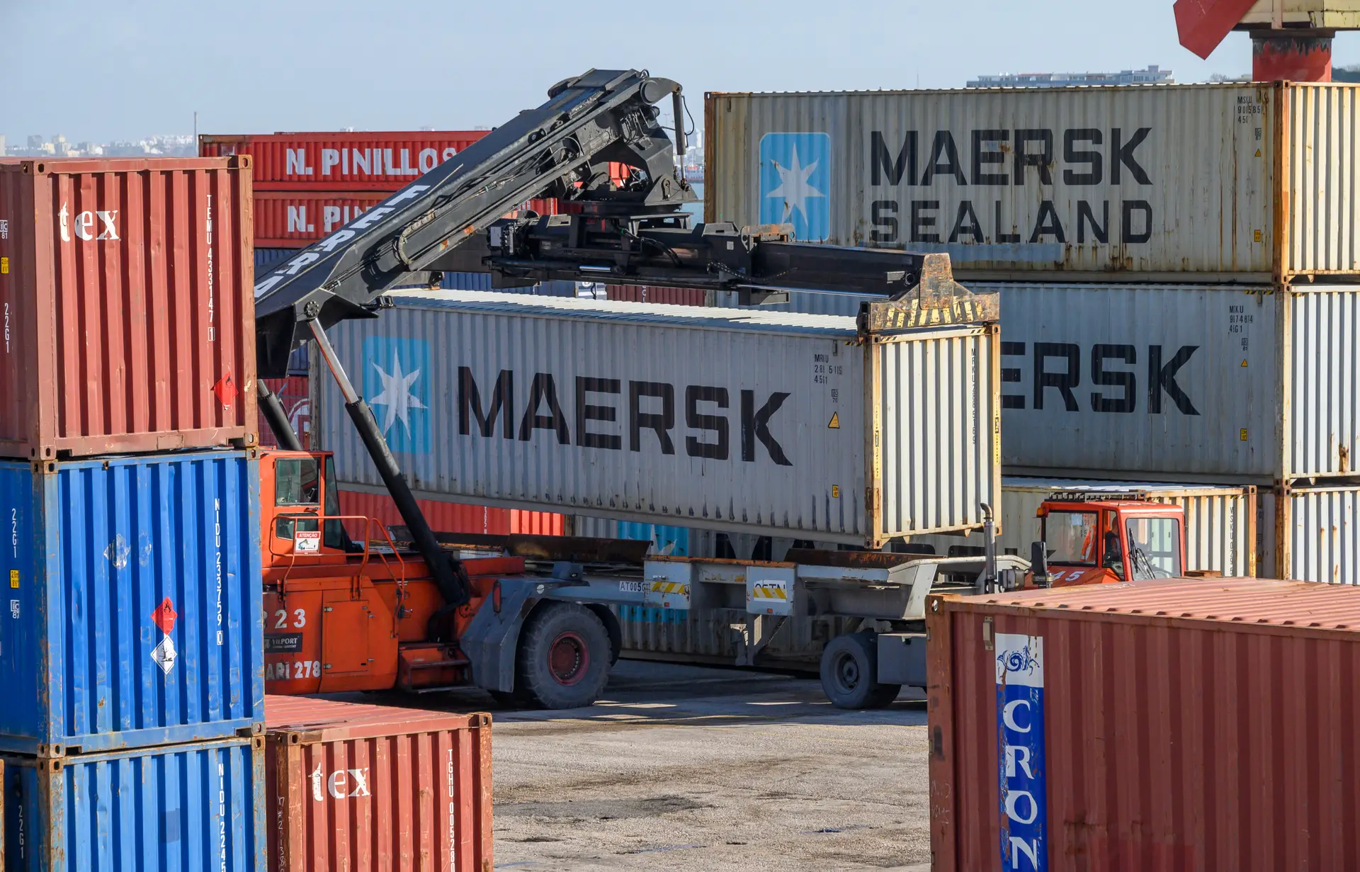 Lucros da Maersk sobem 64% em 2022 e alcançam o mais alto nível de sempre