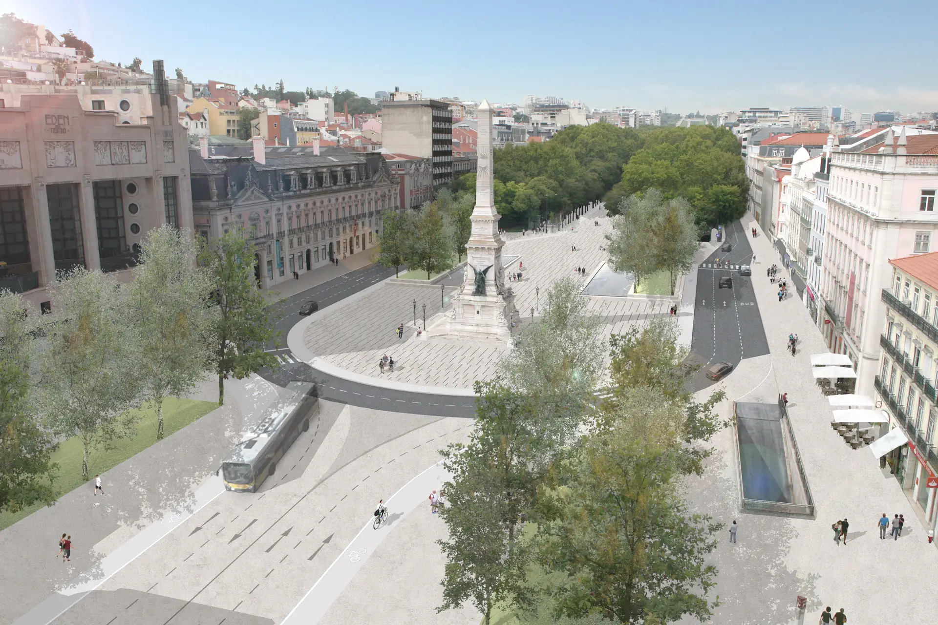 Baixa de Lisboa fechada ao trânsito a partir de junho. Veja como vai ficar