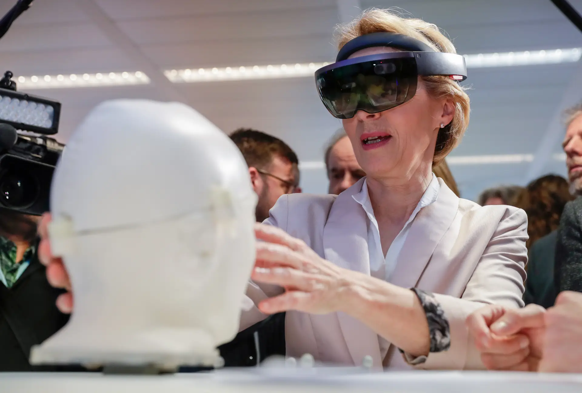 A presidente da Comissão Europeia, Ursula von der Leyen