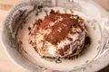 Tiramisu de bolacha Maria e chocolate