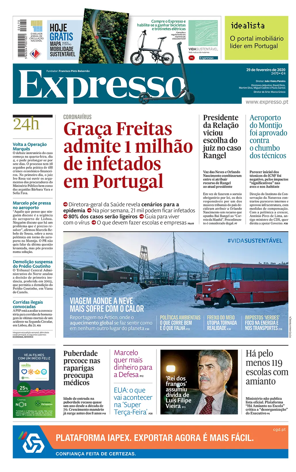 Covid-19. Portugal passou o milhão de infetados, o número que Graça Freitas temia antes do primeiro caso