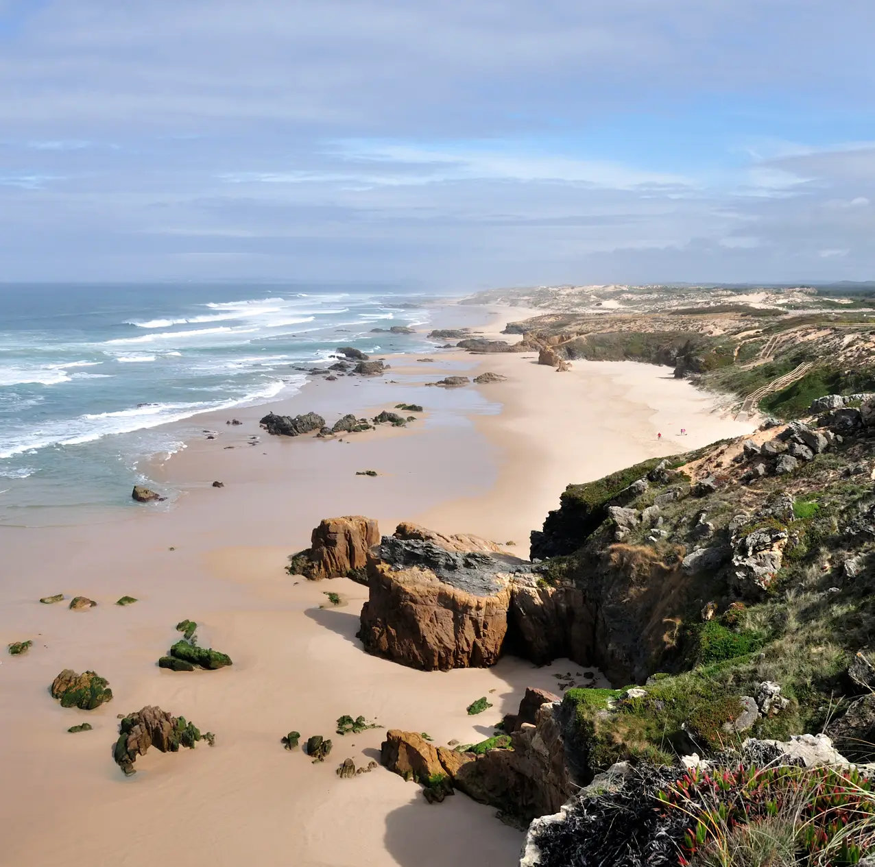 Praia do Malhão, uma das jóias do Sudoeste Alentejano