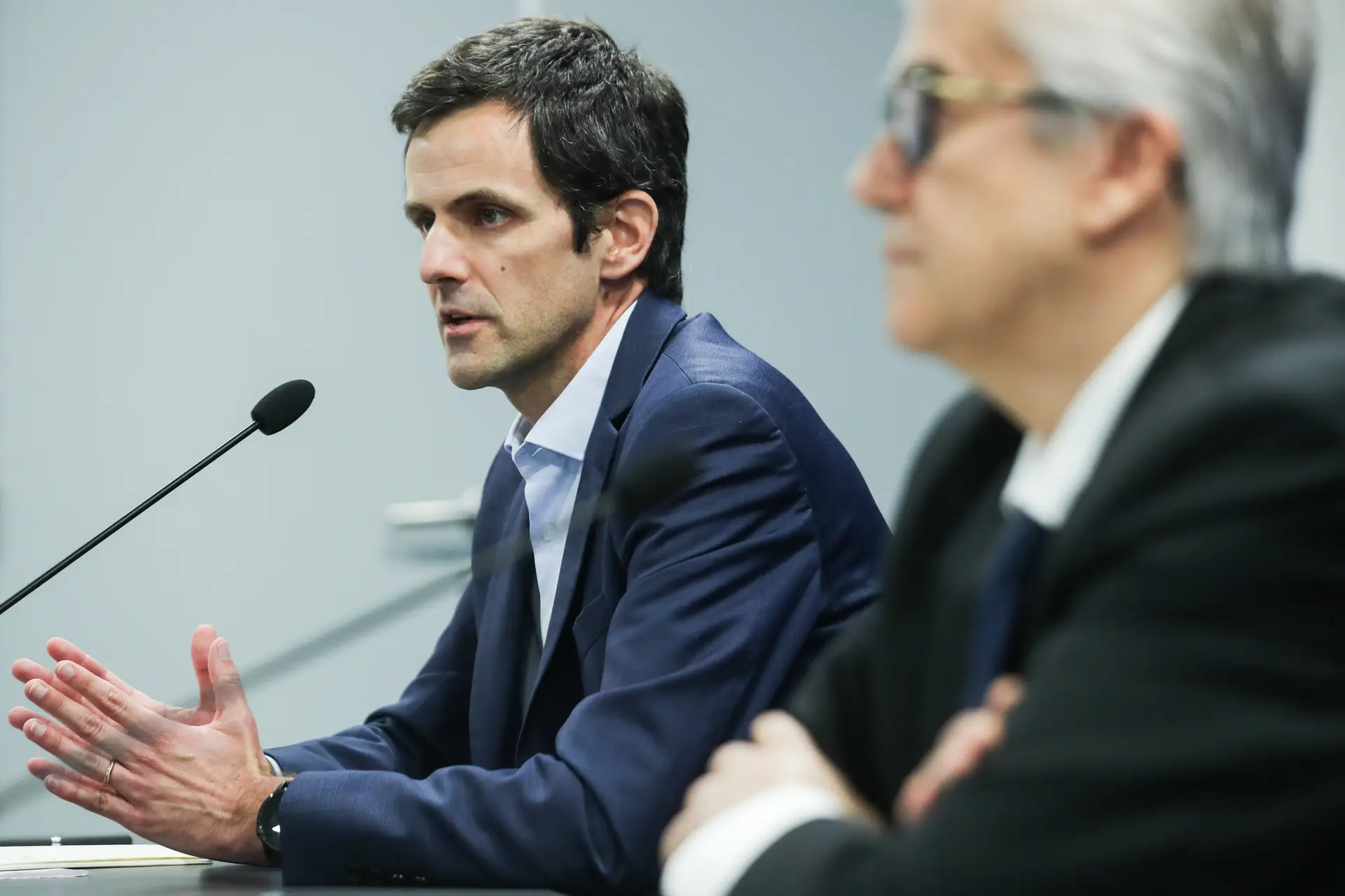 O subdiretor-geral da saúde e o secretário de Estado da Saúde