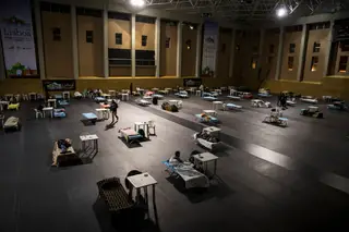 Covid-19. “Ei-los. Vejam-nos. Bem-vindos ao abrigo dos miseráveis de Lisboa”