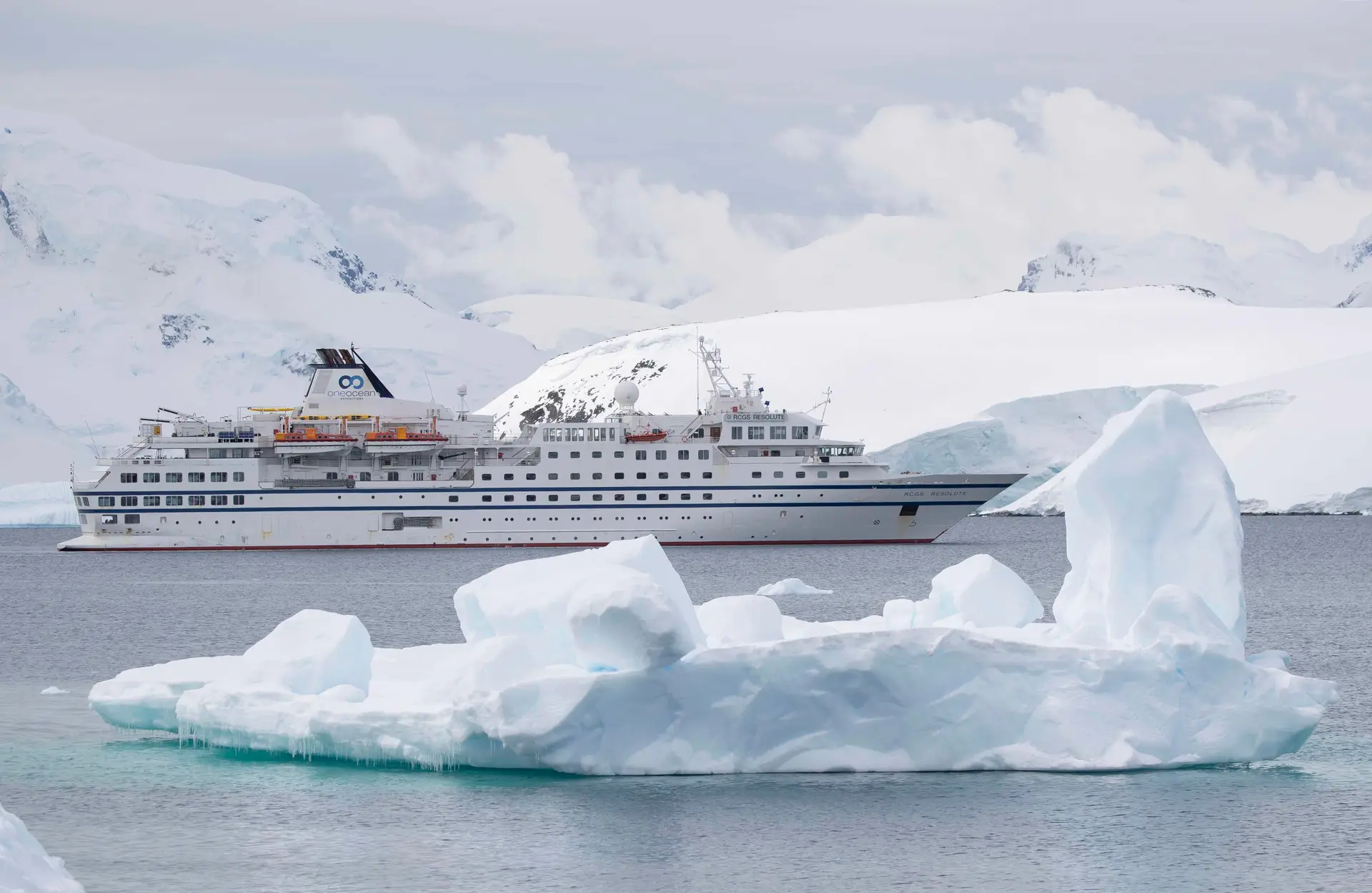 RCGS Resolute é operado pela empresa One Ocean Expeditions