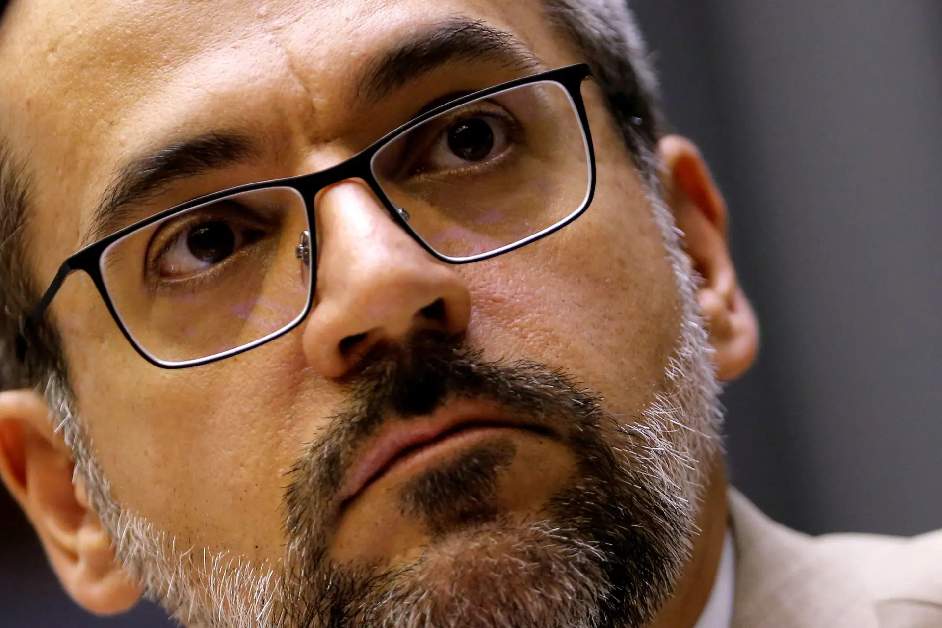 O ministro da Educação do Brasil, Abraham Weintraub