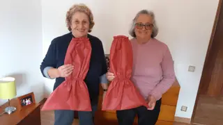 Iniciativa tem contado com a ajuda de costureiras, das profissionais às de fim de semana