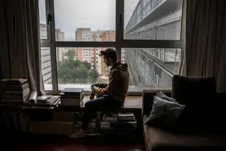 Fechados em casa com o medo: “Estamos numa vida que não é viver”