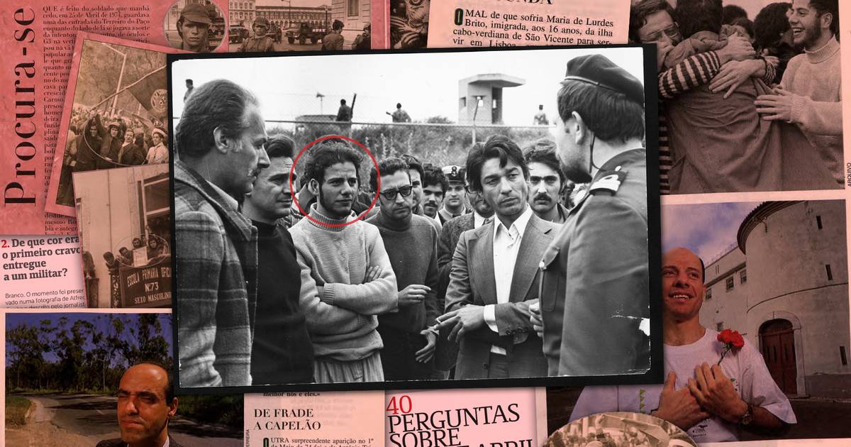 Eugénio estava preso no 25 de Abril, 50 anos depois vai correr pela Liberdade com a inseparável foto da saída da prisão num cartaz