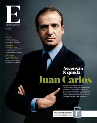 "Juan Carlos, ascensão e queda", na revista E